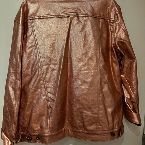 Metallic Waxed ROSE Men’s Jacket & Jeans set!!! - Picture 3 of 9